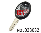 북유럽Valkyrie한정판 바이크 키（검은색,오른쪽 홈）