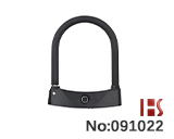 지문 인증으로 속도 해제 U자 자물쇠 자전거 방범 IP65 방수 USB 충전